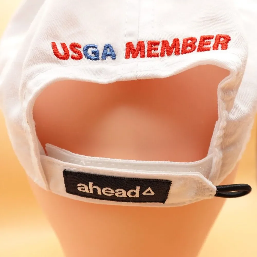 Pinehurst CC Hat Cap 124th US Open Ahead Golf PGA USGA Adjustable White